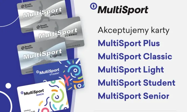 Karty MultiSport Plus, Classic, Light, Student i Senior.