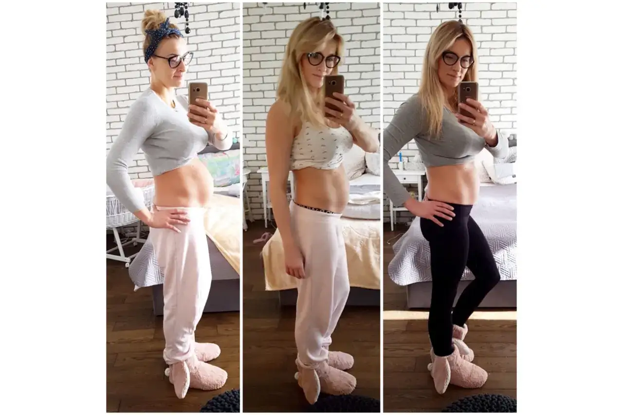 kobieta po porodzie naturalnym ćwiczenia vs kobieta po cesarskim cięciu ćwiczenia